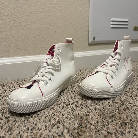 Minnie Mouse high top shoes size 9 - Picture 2 of 4